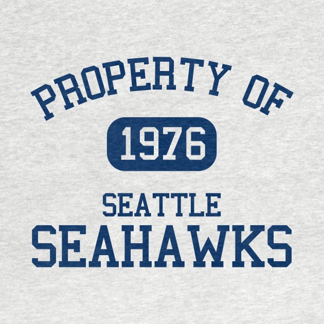 Property of Seattle Seahawks by Funnyteesforme